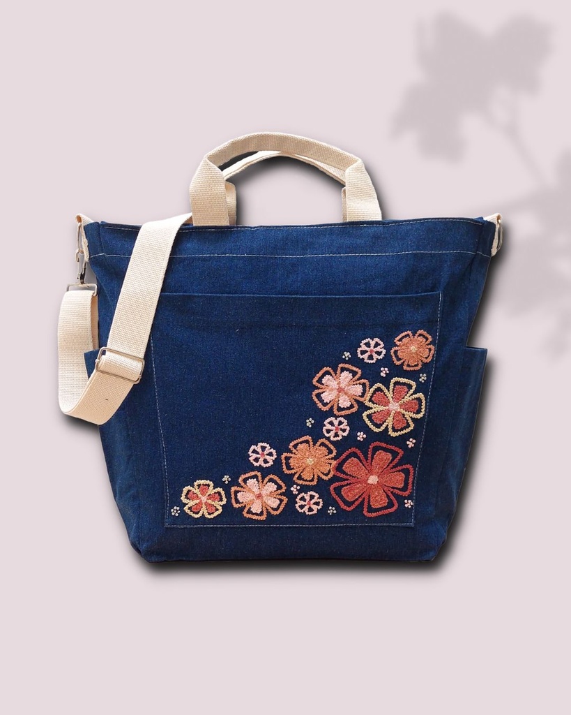 Tote denim B9 ZG azul (copia)
