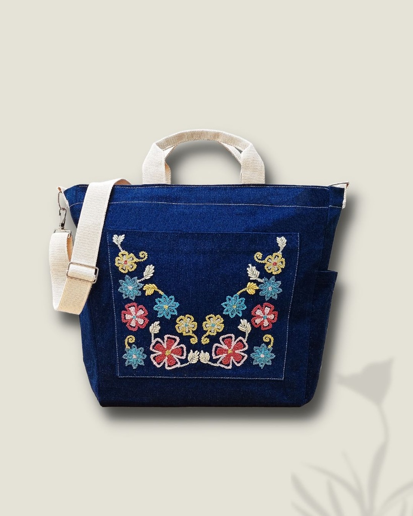 Tote denim B12 ZG multi