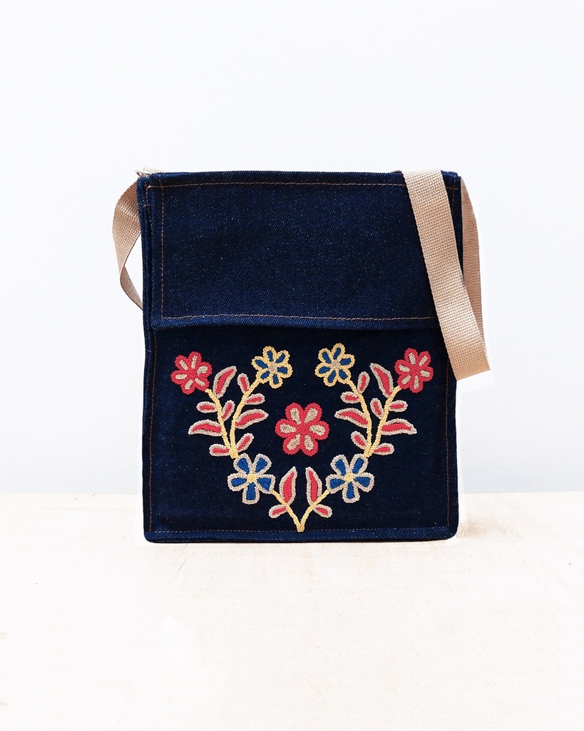Crossbody denim B16 multi
