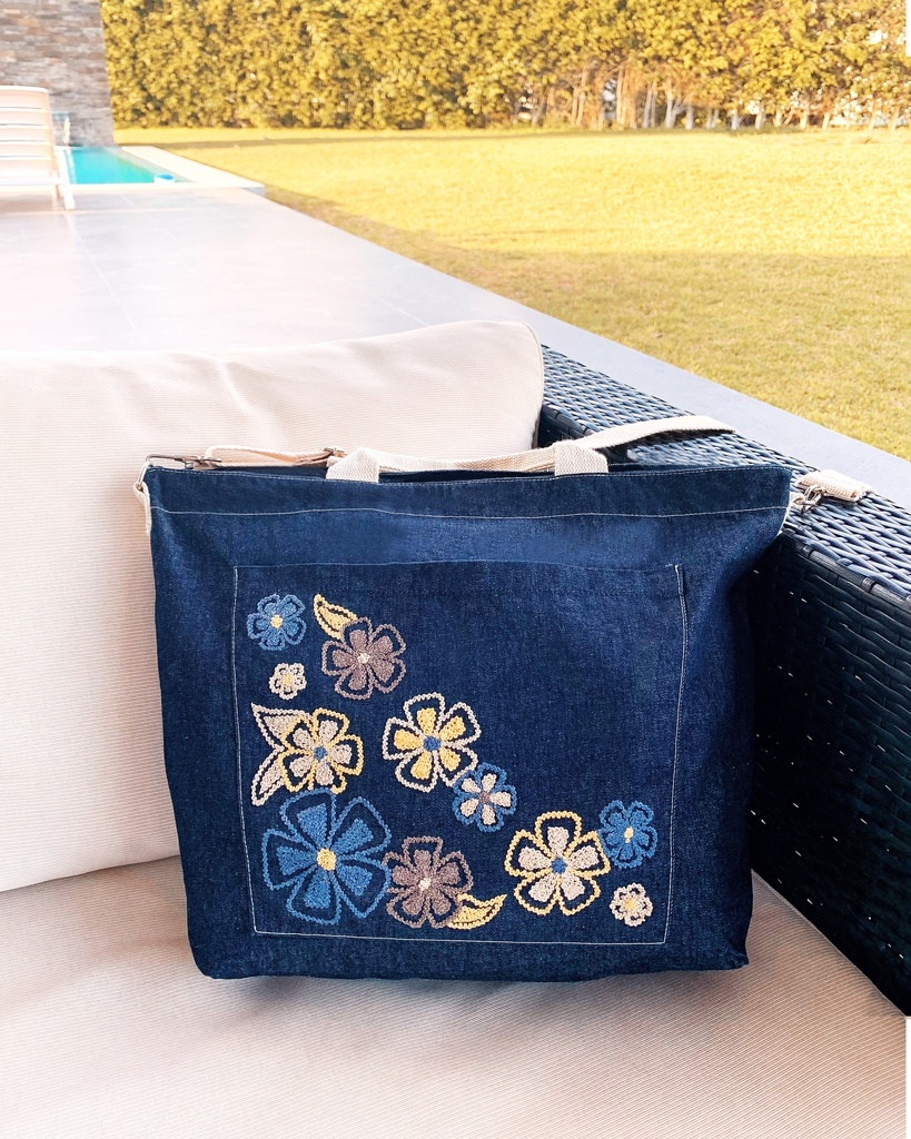 Tote denim Bf