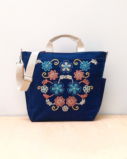 Tote denim B15 ZG  azul