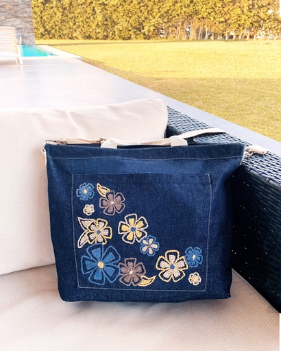 Tote denim Bf